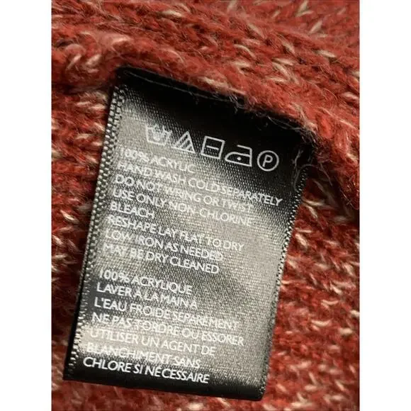 URBAN OUTFITTERS Women's Stretch Knit Scoop Pocket Long Sleeve Sweater S Warm - Picture 3 of 8